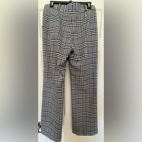 See By Chloe Plaid High Rise Wide Leg Pants - Picture 5 of 6